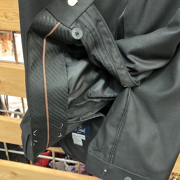 NWT,EJ Samuel Black Tuxedo two button  (TUX102) black - Picture 12 of 17